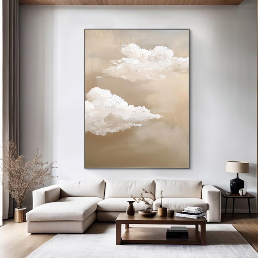 Abstract Modern Dreamy Cloud Art | artvistagallery  #WG 118 hand-painted oil painting