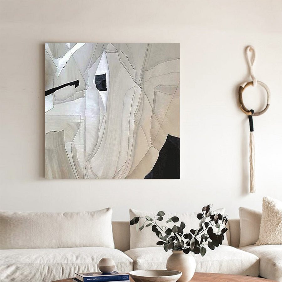 Abstract Painting #WS 005 hand-painted oil painting