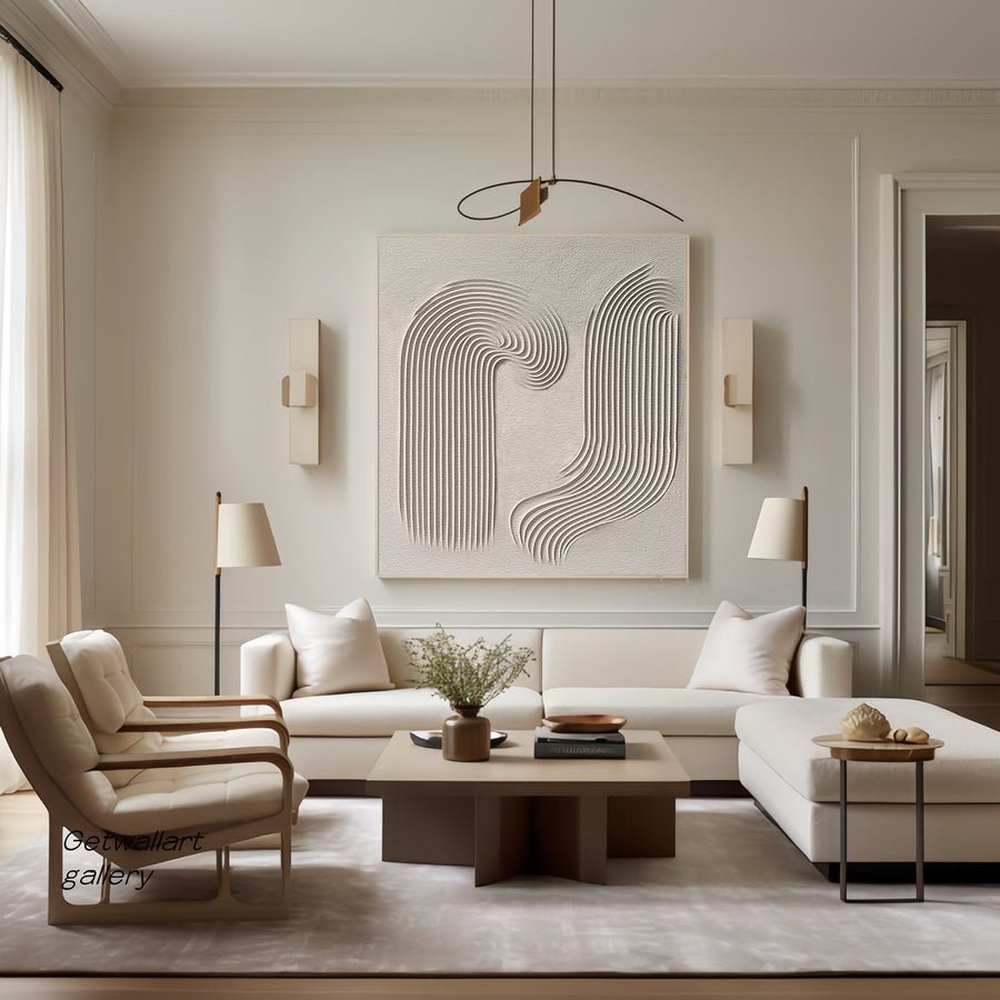 Contemporary 3D Textured Wall Art #BBM 017 hand-painted oil painting