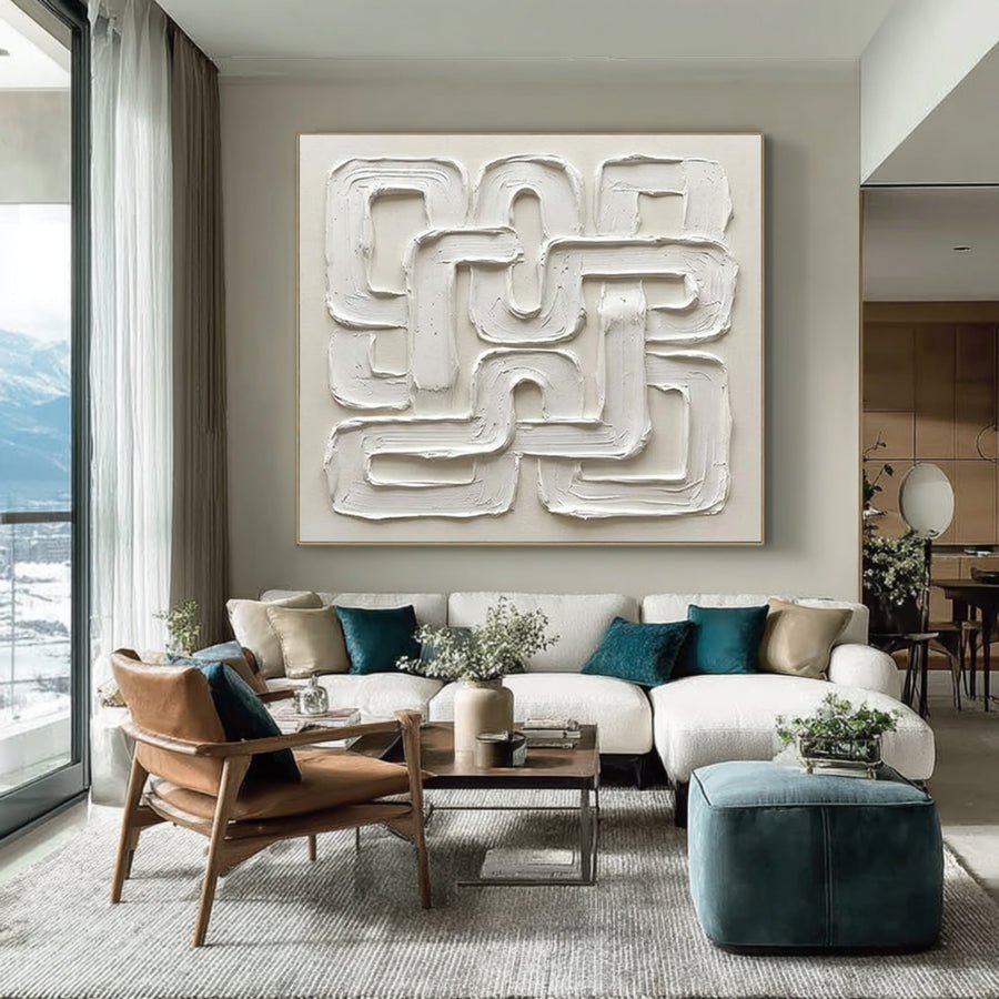Continuous Loop Wall Art #AVG 099 hand-painted oil painting