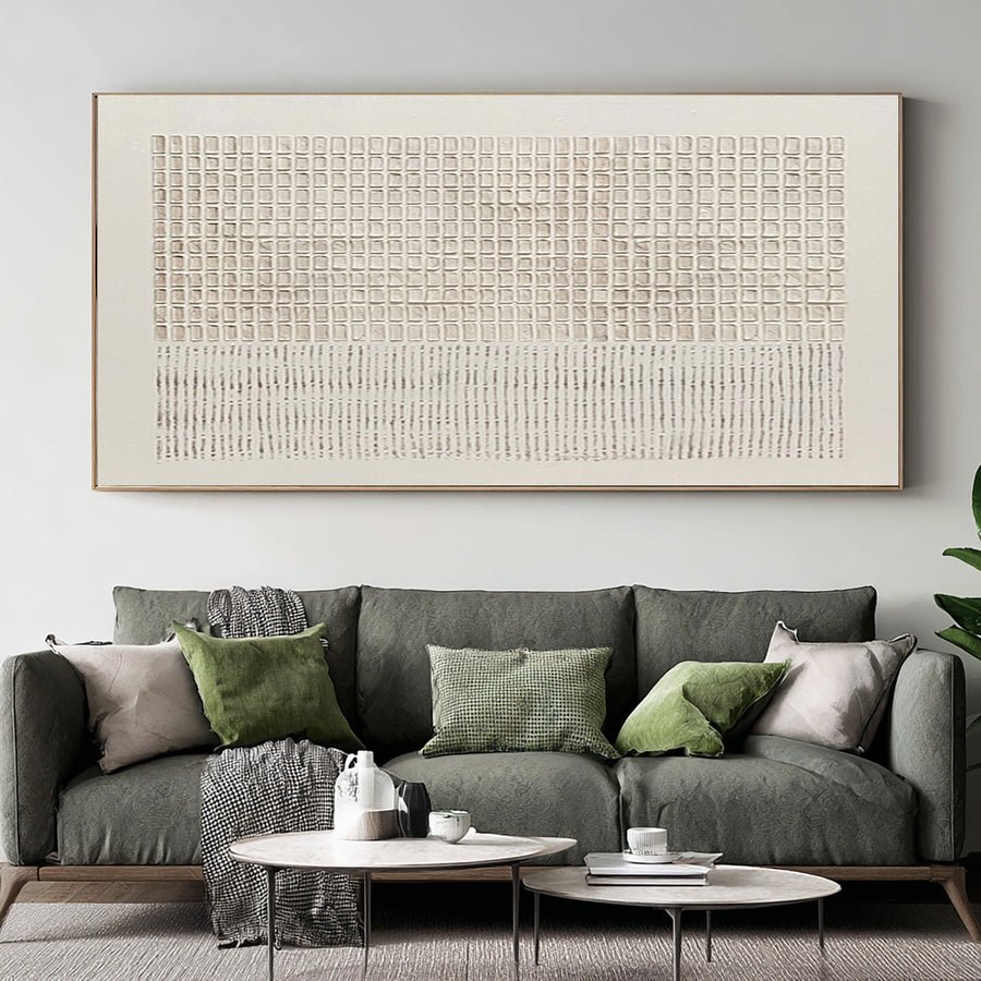 Large Architectural Rhythm Wall Art #AVG 058 hand-painted oil painting