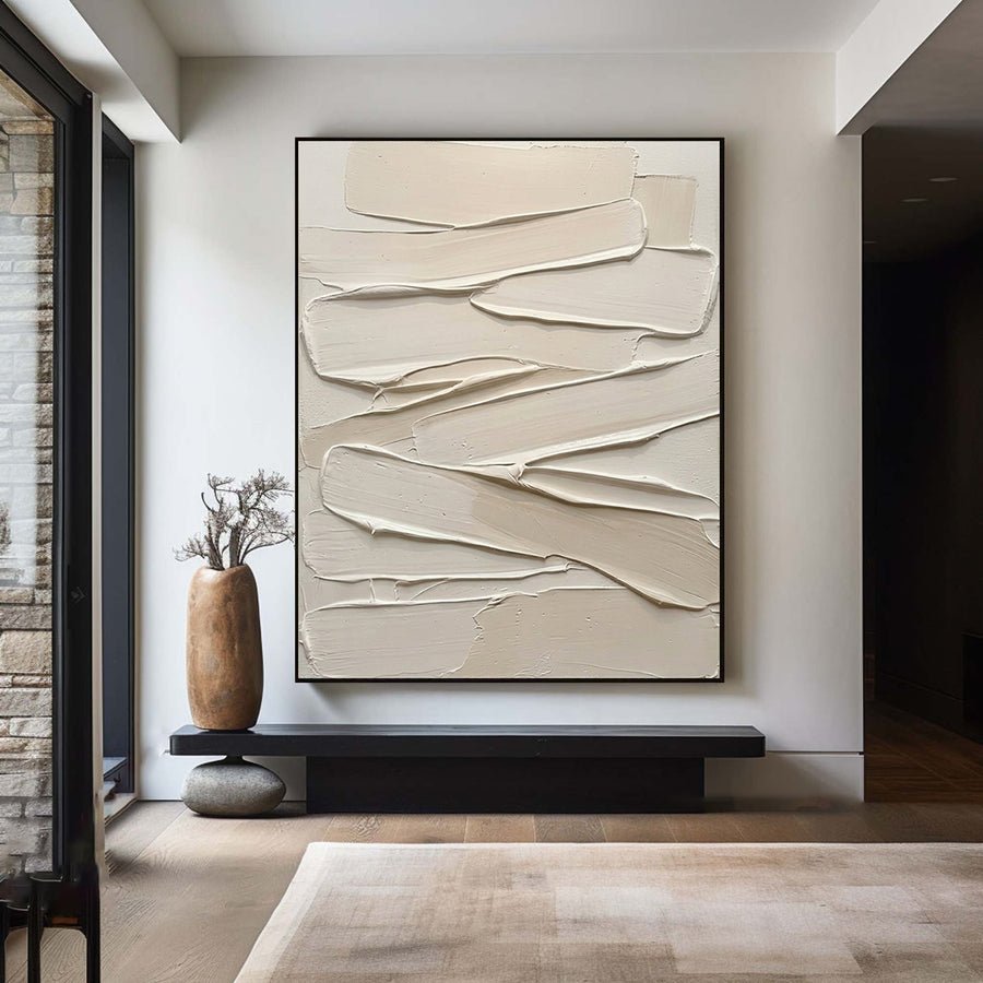 Large Earth Tone Texture Artwork #AVG 053 hand-painted oil painting