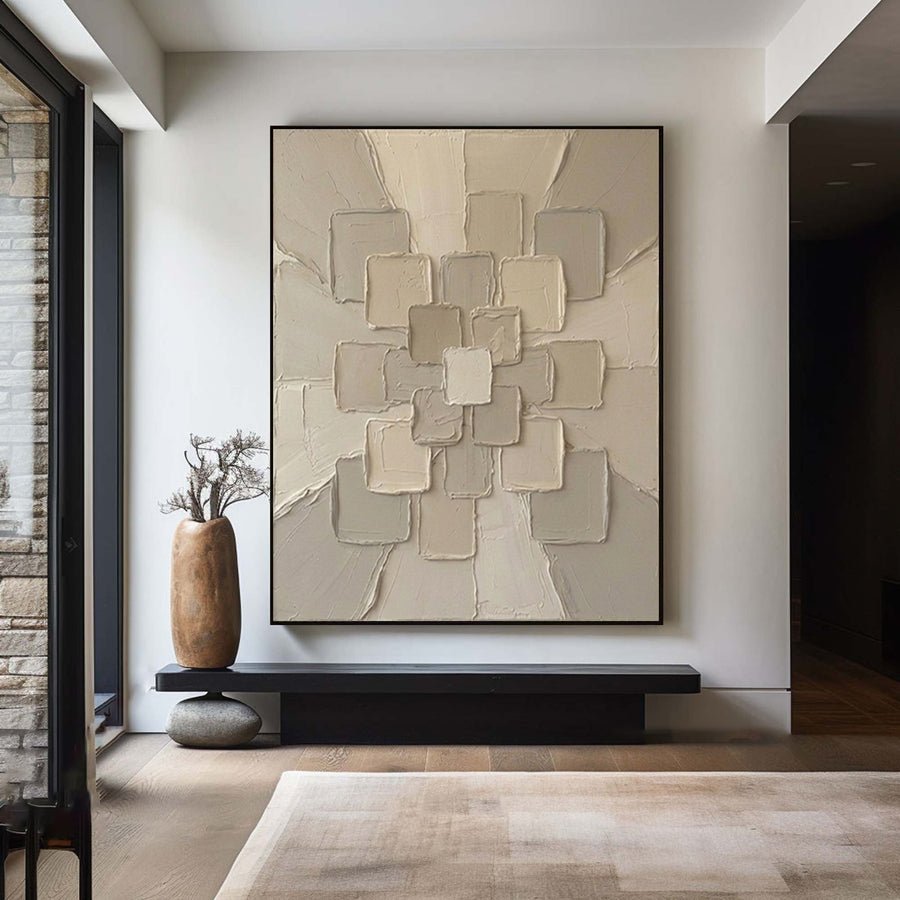 Large Geometric Matrix Wall Art #AVG 064 hand-painted oil painting