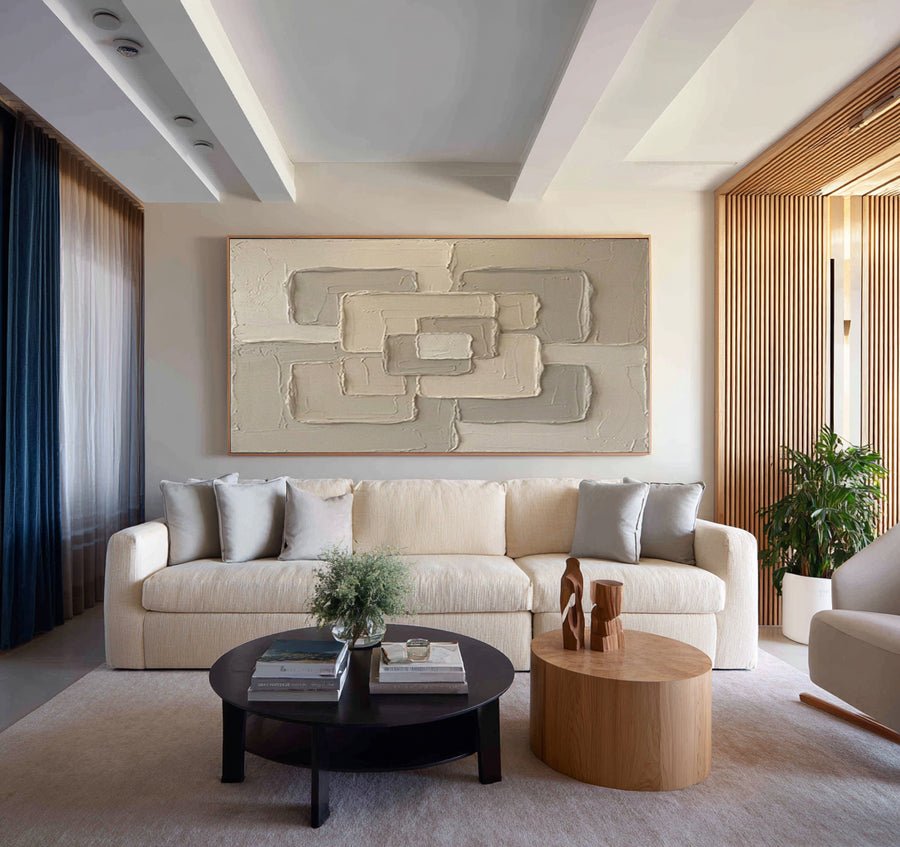 Large Infinite Loop Wall Art #AVG 073 hand-painted oil painting