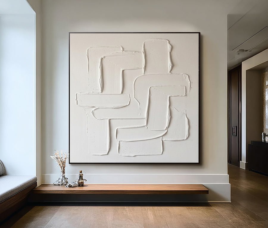 Large Interwoven Bonds Wall Art #AVG 075 hand-painted oil painting