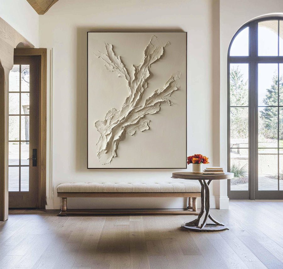 Large Organic Texture Oil Painting #AVG 009 hand-painted oil painting