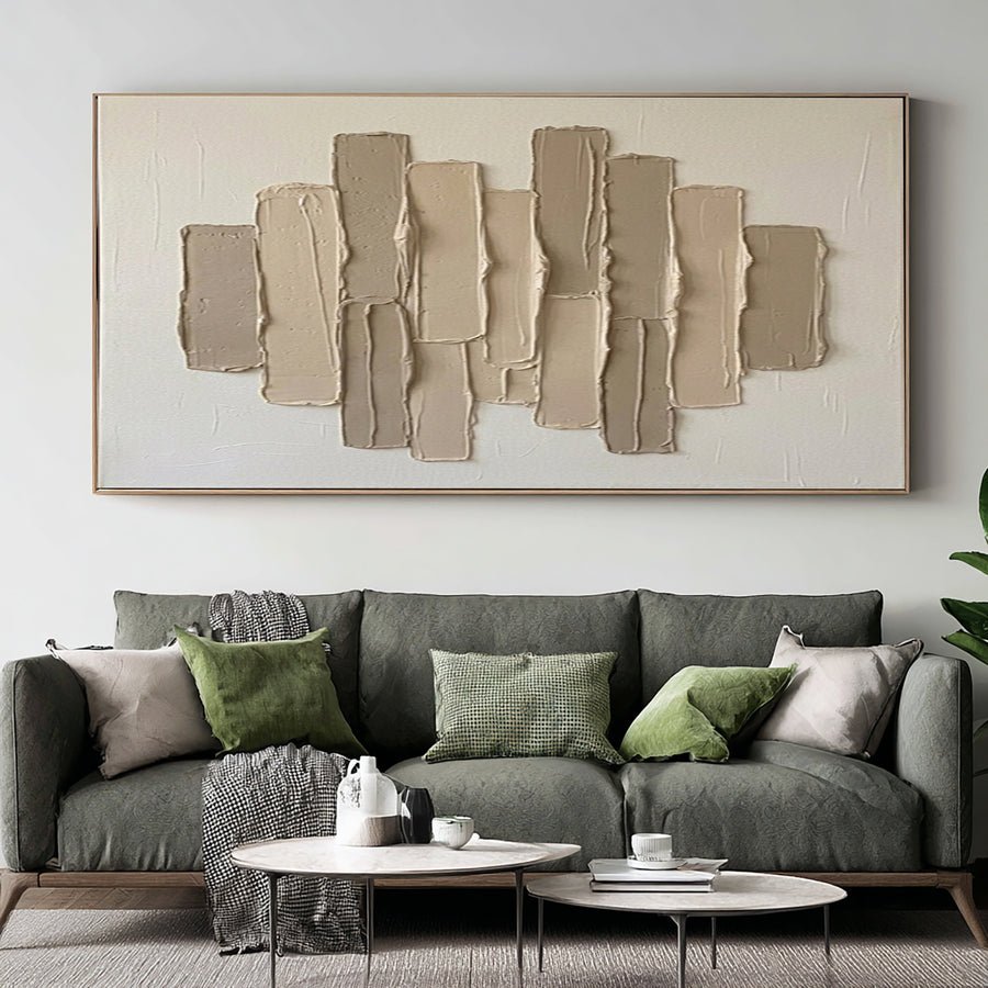 Large Skyline Texture Wall Art #AVG 071 hand-painted oil painting