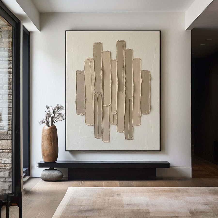 Large Vertical Rhythm Wall Art #AVG 063 hand-painted oil painting