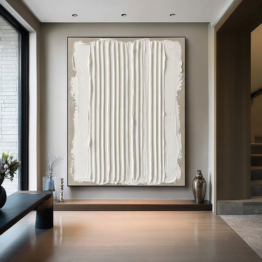 Large Vertical Texture Oil Painting #AVG 007 hand-painted oil painting