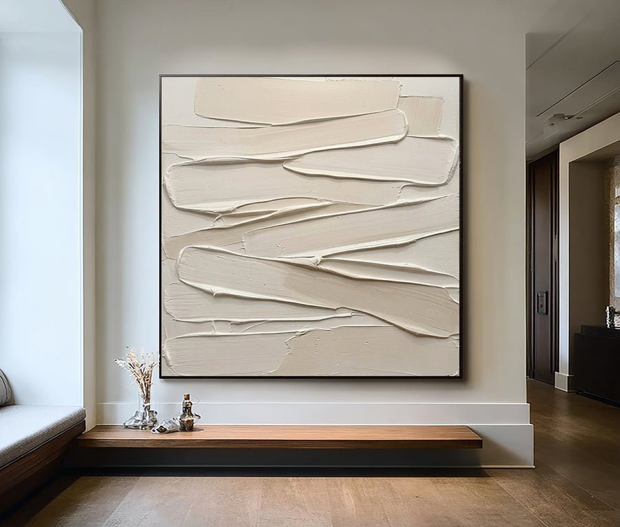 Layered Flow Textured Art #AVG 078 hand-painted oil painting