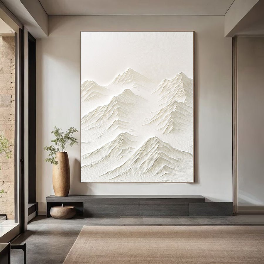 Minimalist Mountain Wall Art For Home Decor #WM 016 hand-painted oil painting