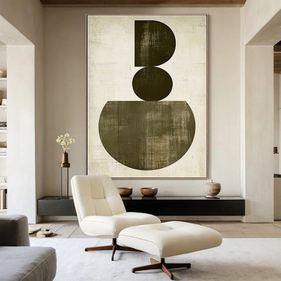 Minimalist Wabi Sabi Art Modern Canvas for Home Decor #BBA 033 hand-painted oil painting