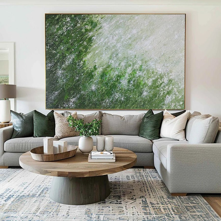 Modern Abstract Art with Varied Texture and Color Interplay #BGA 270 hand-painted oil painting