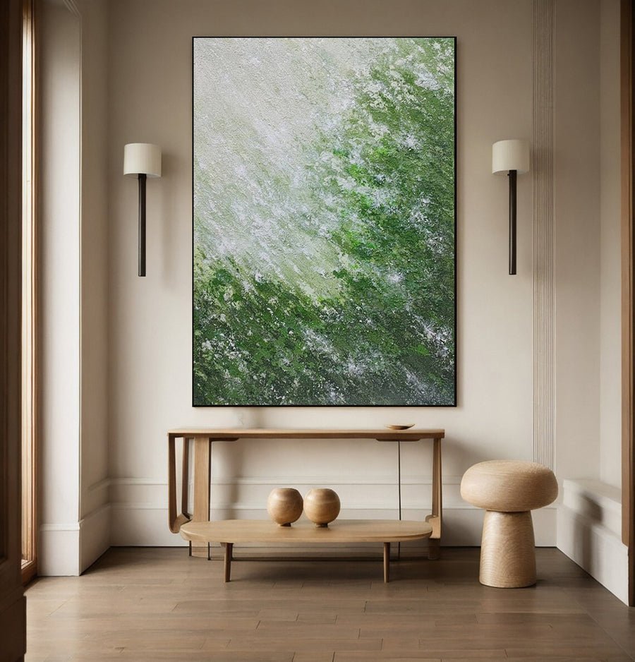 Modern Abstract Art with Varied Texture and Color Interplay #BGA 271 hand-painted oil painting