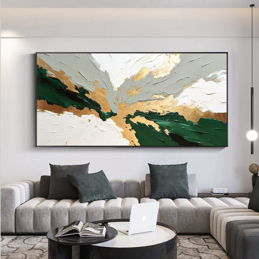 Modern Abstract Oil Painting Stylish Living Room Decor #BGM 033 hand-painted oil painting