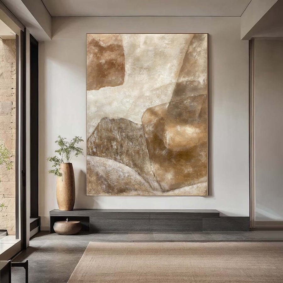 Modern Abstract Wall Art #BBA 017 hand-painted oil painting