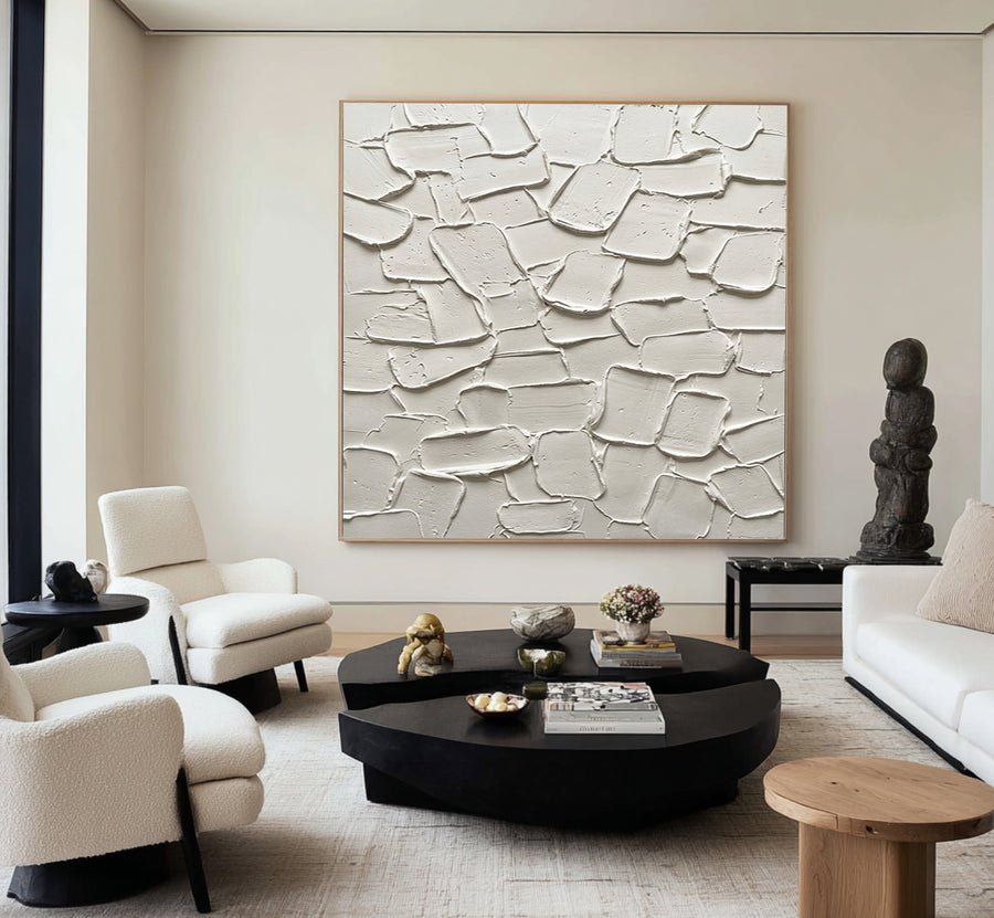 Organic Plaster Composition Wall Art #AVG 087 hand-painted oil painting